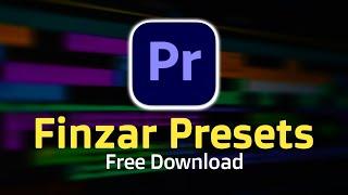 How To Use Finzar Presets Premiere Pro | Free Presets Download