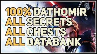 100% Explored Dathomir (All Secrets Chests and Databank Echoes) Star Wars