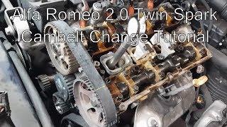 Alfa Romeo 2.0 Twinspark cambelt guide and how to.