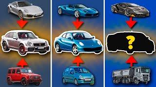 What Happens If You Combine These CARS?! | Car Comparison
