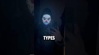 The best mask for Halloween!  #halloween #led #shorts #gadgets #comparison #spooky #scary