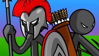 Стикмены в Stick War Legacy #1 Компания с Кидом на крутилкины