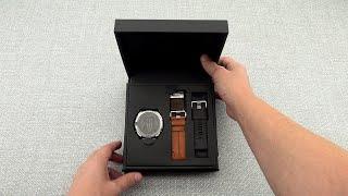 Garmin Fenix 8 51mm AMOLED Sapphire Titanium with Chestnut Leather Band Unboxing