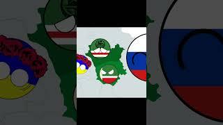 Chechen revolution#countryballs#chechnya#ichkeria#ukraine#russia#shorts#edit#flag