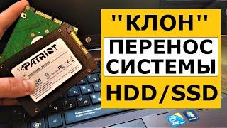 Как перенести клонировать систему с HDD на SSD диск. MiniTool Partition Wizard