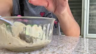ASMR Cucumber & Hummus w/Special guest KonaStar LOL!