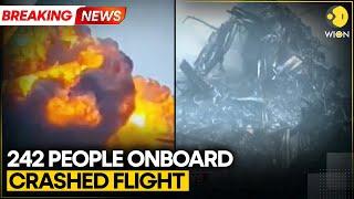 Gujarat Plane Crash: Injured Passengers Are Being Rushed To The Hospital | WION