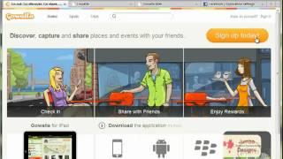 Beginners Guide to Gowalla Social Network || How to Create a New Account