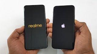 Realme X2 vs iPhone X SPEED TEST !!!