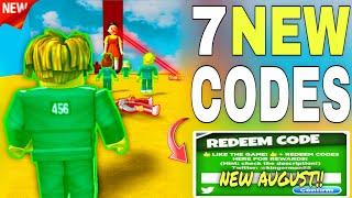 ️NEW CODES️ SQUID GAME CODES AUGUST 2024 - SQUID GAME CODES - ROBLOX SQUID GAME CODES