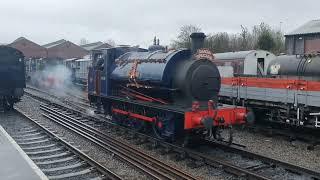 Holly Bank No3 Santa Special at Chasewater Railway