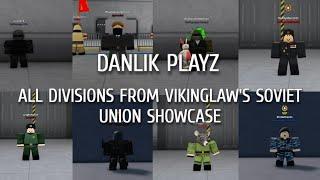 All divisions showcase | Military Simulator | Roblox