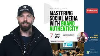 You're Invited - Master Social Media with Brand Authenticity | Hosted by Matt Ahlmann of EZ Fundings