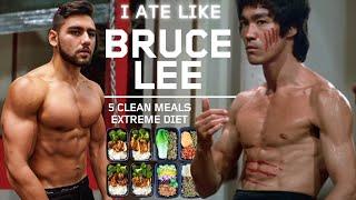 I Ate Like Bruce Lee For A Day *crazy*