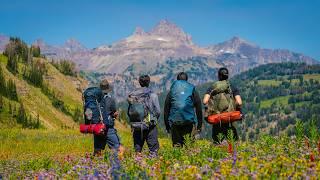 Backpacking in the Canyons of the Tetons