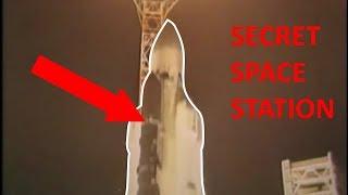 SECRET SOVIET SPACE STATION "POLYUS" LAUNCH