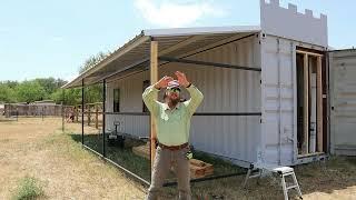 Shipping Container Barn