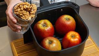 I Put Walnuts + APPLE in the Air Fryer and What Turned Out - Pure Magic!