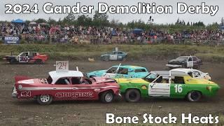 2024 Gander Demolition Derby - Bone Stock Heats