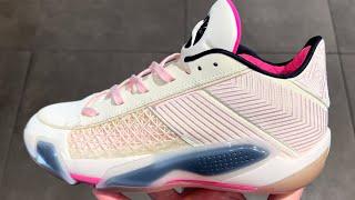 Air Jordan 38 Low Coconut Milk Pink Basketball Shoes