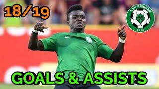 Emmanuel Antwi | GOALS & ASSISTS | 18/19