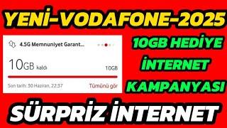 VODAFONE BEDAVA 10GB İNTERNET KAZANMAK!! VODAFONE BEDAVA İNTERNET KAZΑΝΜΑΚ!!! (2025-2025)