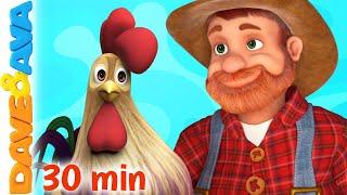   Old MacDonald, Wheels on the Bus and More Nursery Rhymes | Baby Songs by Dave and Ava 