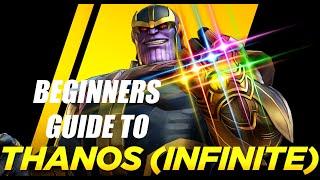 Thanos (Infinite) Beginners Guide - Marvel Ultimate Alliance 3 (MUA3)