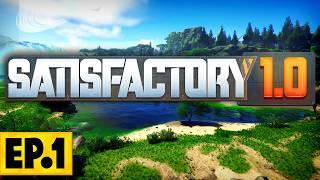 Satisfactory 1.0 | THE BEST FACTORY AUTOMATION GAME? #1 [Multiplayer Factory Automation]