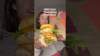 NEW Arby’s Thanksgiving Sandwiches ️ #arbys #arbysmenu #thanksgiving #turkeysandwich #foodie