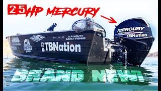 25hp Mercury Outboard Motor - Straight from Bass Pro Shops.