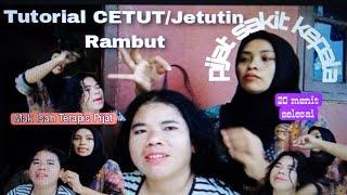 TUTORIL,JETUT/CETUT RAMBUT BISA MENYEMBUHKAN SAKIT KEPALA ‼️ (Mak Isah Terapis Pijat)