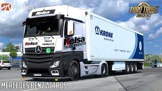 ETS 2 1.32 - ProMods 2.31 & Mercedes Benz Actros - Foggy Weather New Beta (Chill Trucking)