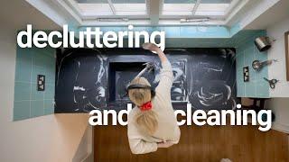 Deep clean my ENTIRE apartment + decluttering & organizing