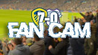 SCENES AS LEEDS THRASH CARDIFF 7-0!! | Fan Cam