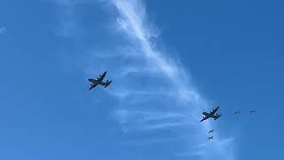 C130 Flyover with the Condor Squadron in Los Angeles