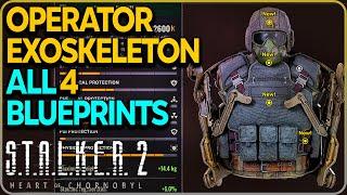 All Operator Exoskeleton Blueprints Locations Stalker 2