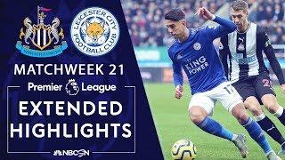 Newcastle v. Leicester City | PREMIER LEAGUE HIGHLIGHTS | 1/1/20 | NBC Sports