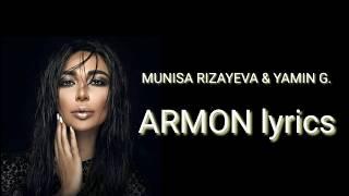 Munisa Rizayeva-armon |lyrics|tekst|karoeki|.Муниса Ризаева-армон