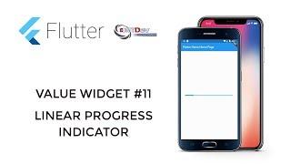 Flutter Tutorial - Value Widgets #11 Linear Progress Indicator