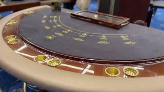 Casino furniture: Poker & blackjack gaming table, casino equipment