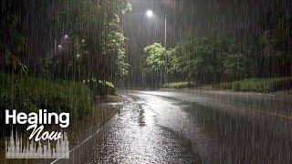 It's the sound of rain that calms your mind and makes you sleep. White noise ASMR