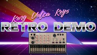 Korg Volca Keys Demo Retro