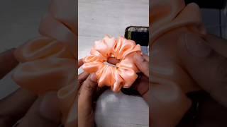 How to make Scrunchies at home ️#shorts #ytshorts #sewing #trending #habibadresstutorial