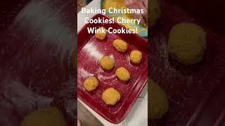 Baking Christmas Goodies! Cherry Wink Cookies!#God#cookies#cooking#food#desert#foodie#camping #rv