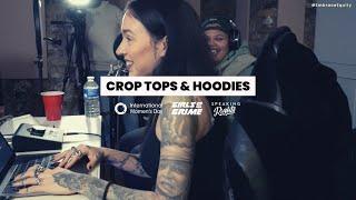 GIRLSofGRIME x IWD - CROP TOPS & HOODIES