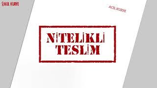 Nitelikli Teslim ile çözüm sunuyoruz!