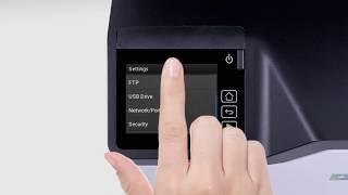 Lexmark—Connecting a mobile device to a printer with 2.8-inch touch-screen display