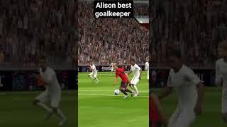 Alison best goalkeeper goal miss #efootball #gaming #pesgamer #efootball2021mobile #shortvideo #goal