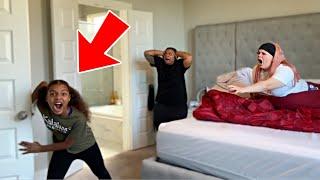 Slamming My Parents BED ROOM DOOR  to See Their REACTION.. (MUST WATCH)!!